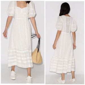 Reformation Norwich Dress in Ivory